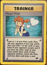 Misty's Wish 108/132 Gym Challenge Regular Rare LP on eBay