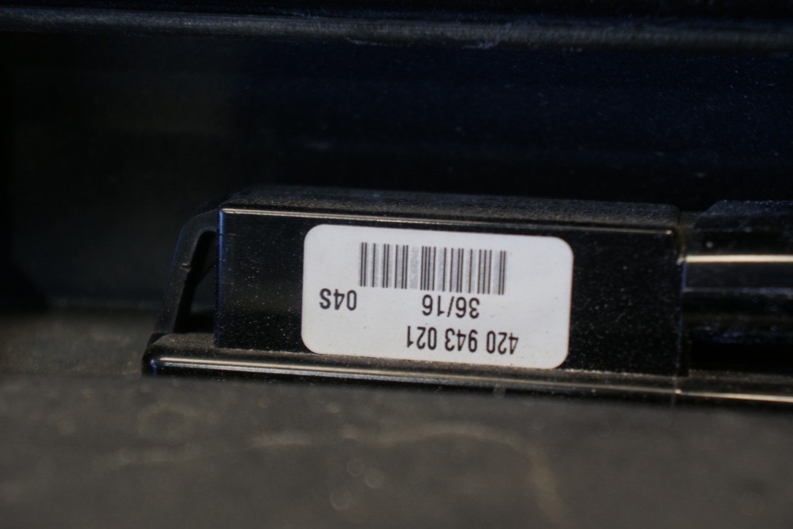 Audi R8 2017-2023 Rear Upper Rear bumper P/N 4S8807649D