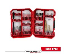 Milwaukee 48-32-4097 SHOCKWAVE Impact Duty Drill/Drive Set - 60PC /New Box