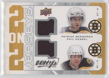 2008 MVP 2 on Jerseys Marc Savard Patrice Bergeron Phil Kessel Zdeno Chara t3w