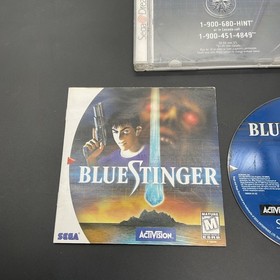 Blue Stinger (Sega Dreamcast, 1999) Tested|Complete|CIB|VGC|Authentic|Fast Ship