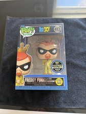 Funko Pop Digital Teen Titans Go Freddy As Dick Gravestone # 413 Royalty LE 943 