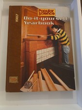 Vintage 1987 Popular Science Do It Yourself Yearbook Hardcover Woodworking...