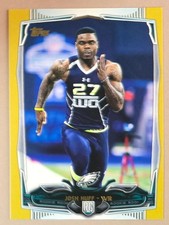 Josh Huff 2014 Topps Gold #407 Rookie RC SP #d /2014 Philadelphia Eagles