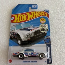 Hot Wheels 2025 Factory Sealed Set White Jaguar XJC V12 Coupe Wild Widebody