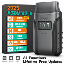XTOOL A30M V2.0 Wireless Car Bidirectional Sc...