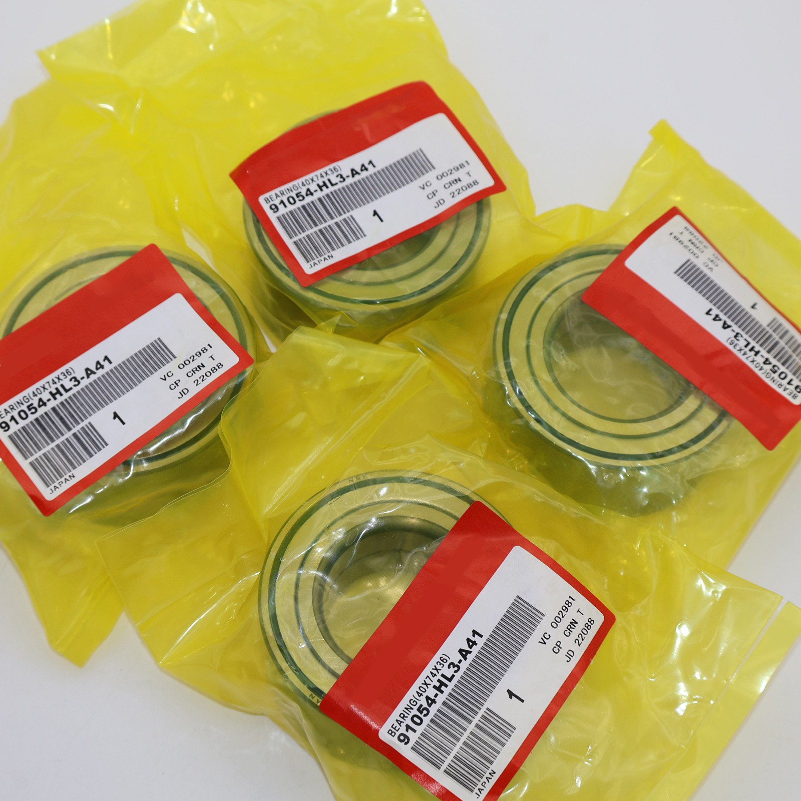 New 4PCS Fits For  Talon Pioneer Wheel Bearing 91054-HL3-A41 US
