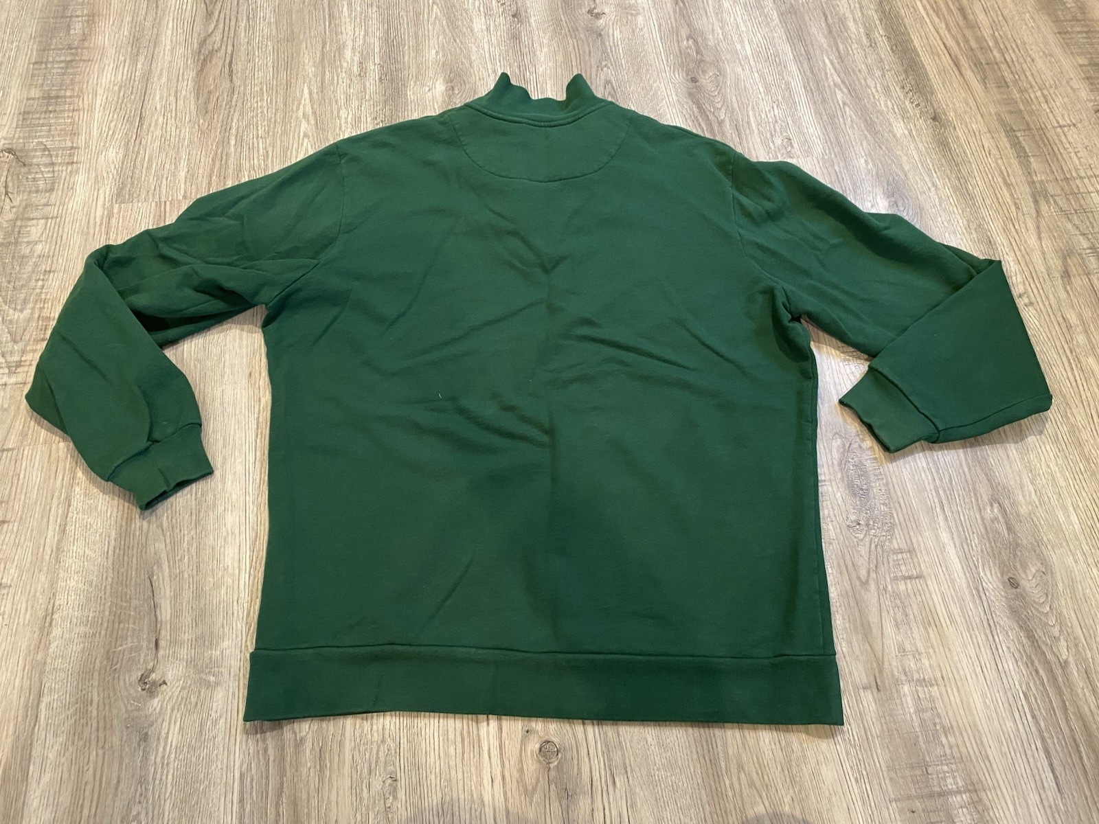 PONY POLO RALPH LAUREN Golf 1 4 quarto zip verde felpa uomo taglia XL