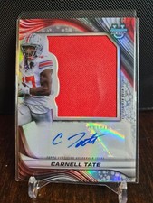 2024 Bowman's Best U Carnell Tate Prospect Jumbo Relic Auto Ohio State
