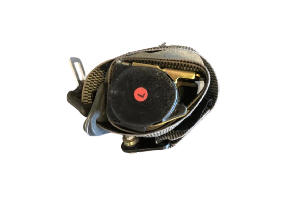 Land Rover Discovery 1 OEM Left Rear Driver Side Seat Belt Male Receivers 94-98 - Image 2 of 4