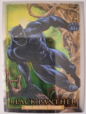 2024 Upper Deck Marvel Masterpieces '92 Platinum Black Panther #4