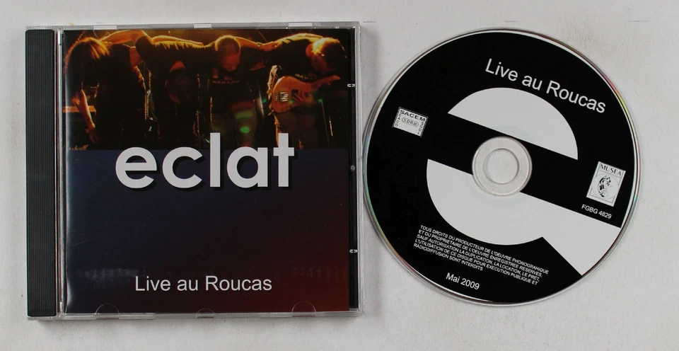 Eclat Live Au Roucas France CD 2010 Prog