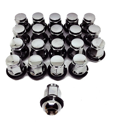 20 Radius OE Style Washer Lug Nuts Honda Civic Accord S2000 CRZ DX LX EX 12x1.5