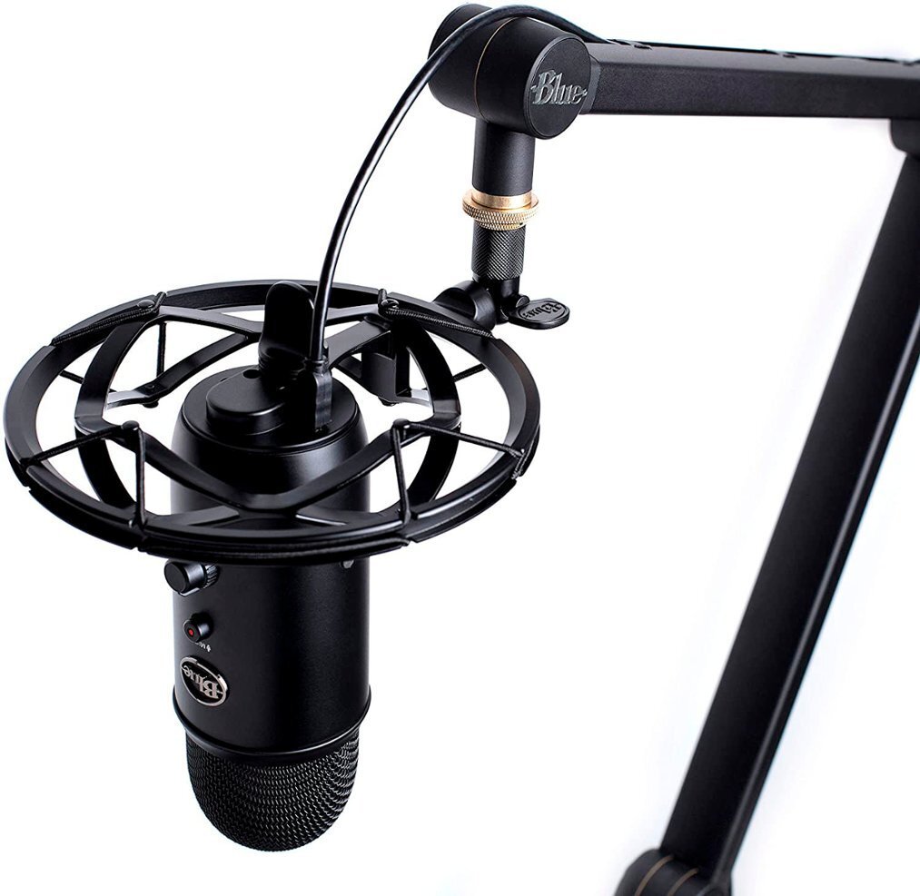 Logitech Blue Compass Premium You Tube-Style Broadcast Microphone Boom Arm Desk Logitech Blue Compass Premium You Tube-Style Broadcast Microphone Boom Arm Desk