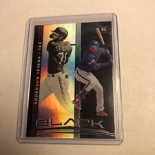 2021 Chronicles Black Baseball Anderson Tejeda Rookie #19