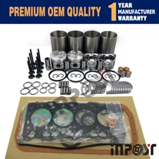 4LE1 Overhaul Rebuild Kit For Isuzu Engine AIR MAN SDG25S Generator Repair Parts