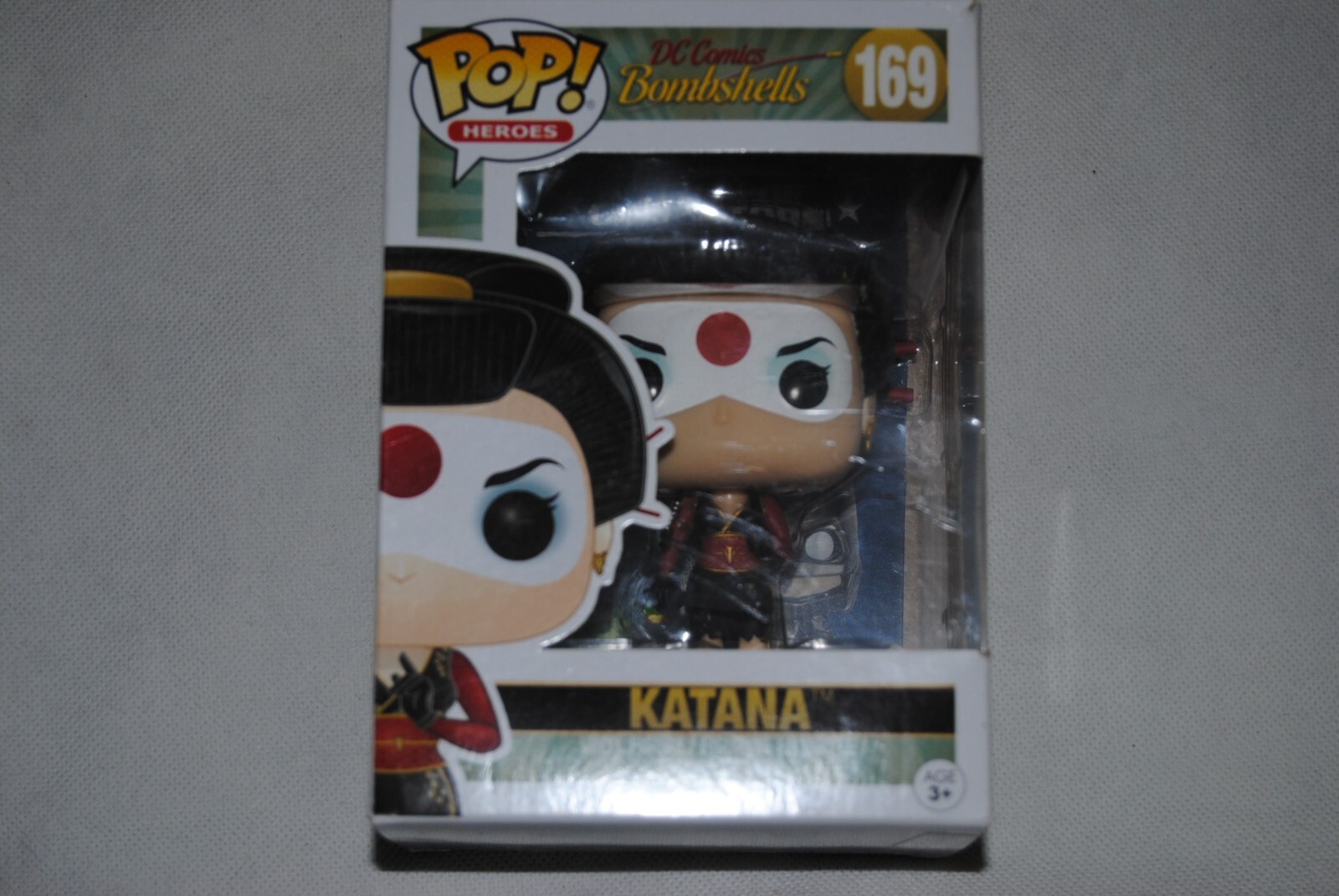 Pop Héroes Dc Comics Las Explosivas Katana #169 Figura De Vinilo Sin Abrir 169