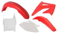 Set Plastics Motorradverkleidungen Acerbis Honda Crf R 450 2004 Rtech Made Italy
