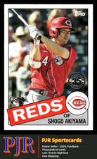2020  Topps Update #85TB-4 Shogo Akiyama Reds 1985 35th Anniversary