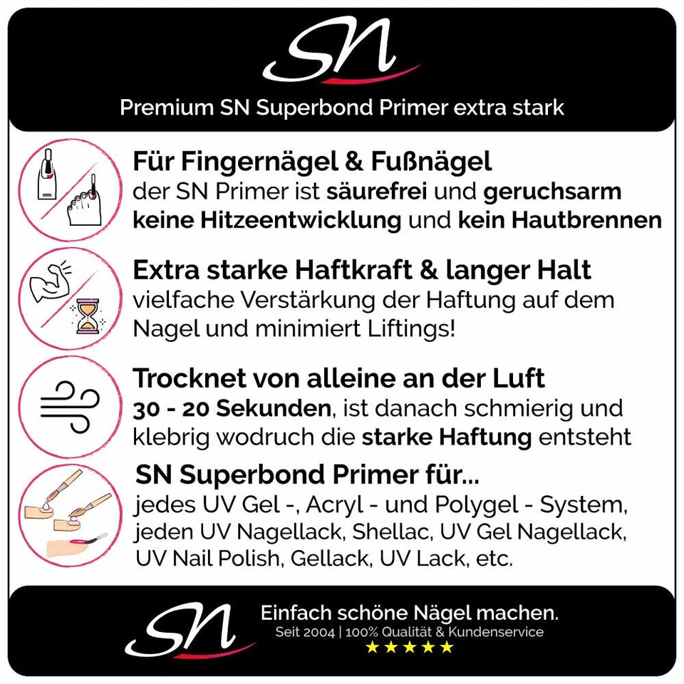 SN Superbond Primer extra stark Haftvermittler Haftverstärker Ultrabond 10ml - Bild 3 von 4