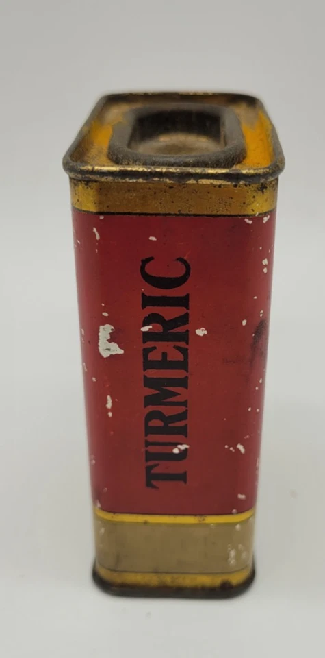 Vintage Richard’s MFG Co Spice Tin - Tumeric-Portland Oregon Advertising 2oz - Image 3 of 4