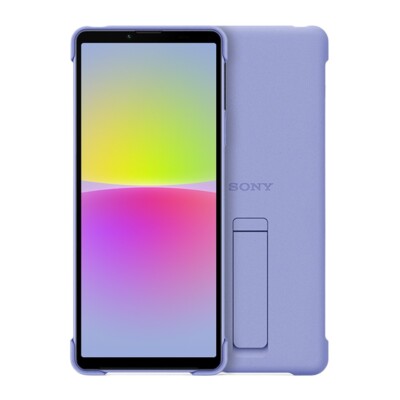 Suncase – Custodia In Vera Pelle Per Sony Xperia 10 – Fatta A Mano Con Linguetta Di Estrazione – Protezione Elegante E Su Misura