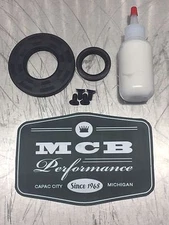 Isoflex Grease & Ski Doo XP 800-R ETEC Crank Seal Kit w/ Retainer Screws