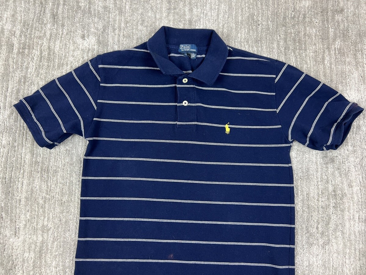 90s Ralph Laurneラルフローレン L/S STRIPE SHIRT 90's Polo 