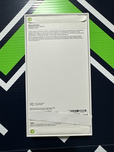 Apple iPhone 14 Pro Max - 512GB - Głęboki fioletowy Odblokowany Dual eSIM Nowy - Zdjęcie 2 z 6