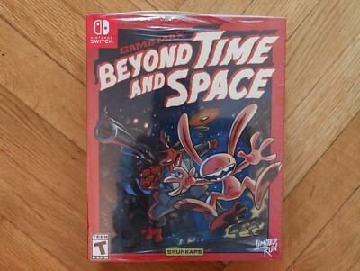Sam & Max Beyond Time And Space Collector's edition Limited Run Nintendo Switch