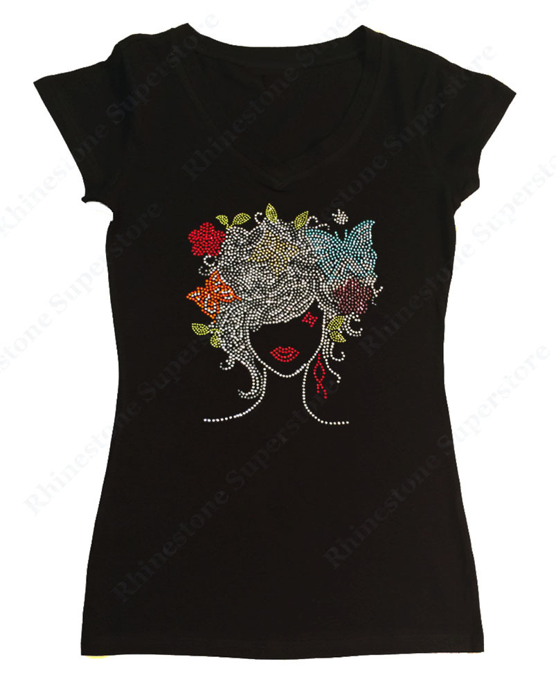 Women's Rhinestone T-shirt 