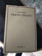 Novissimo Digesto Italiano Appendice Cog-dir Utet 1981