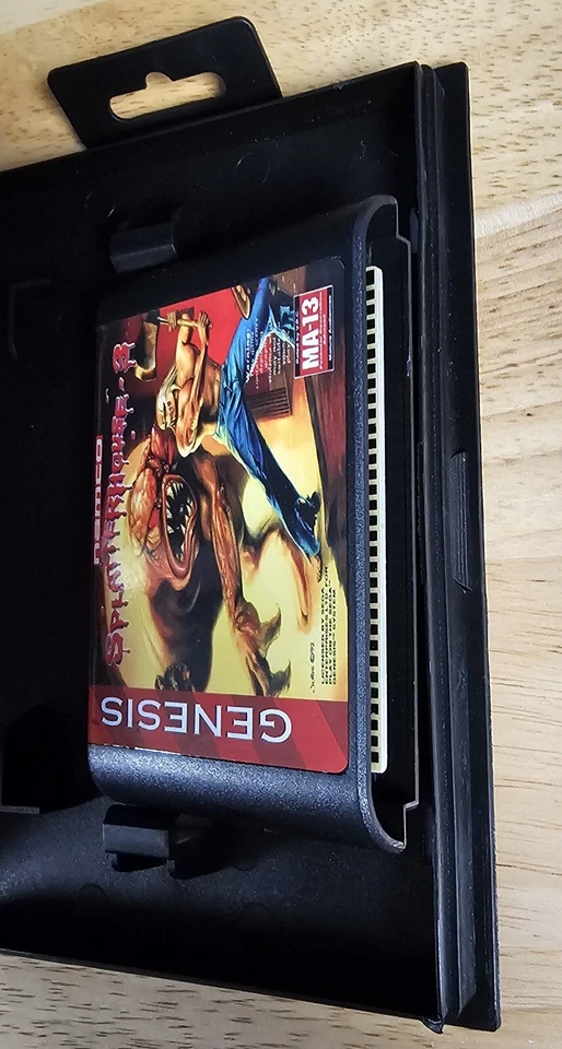 Splatterhouse 3: Bloody Edition Game, Manual, & Case for Sega Mega Drive Genesis - Image 4 of 4