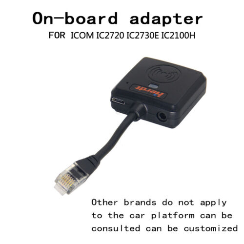 Bluetooth Handheld Mic Wireless PTT Speaker for Icom ID-5100A IC-2730A IC-V8000 - Picture 3 of 8