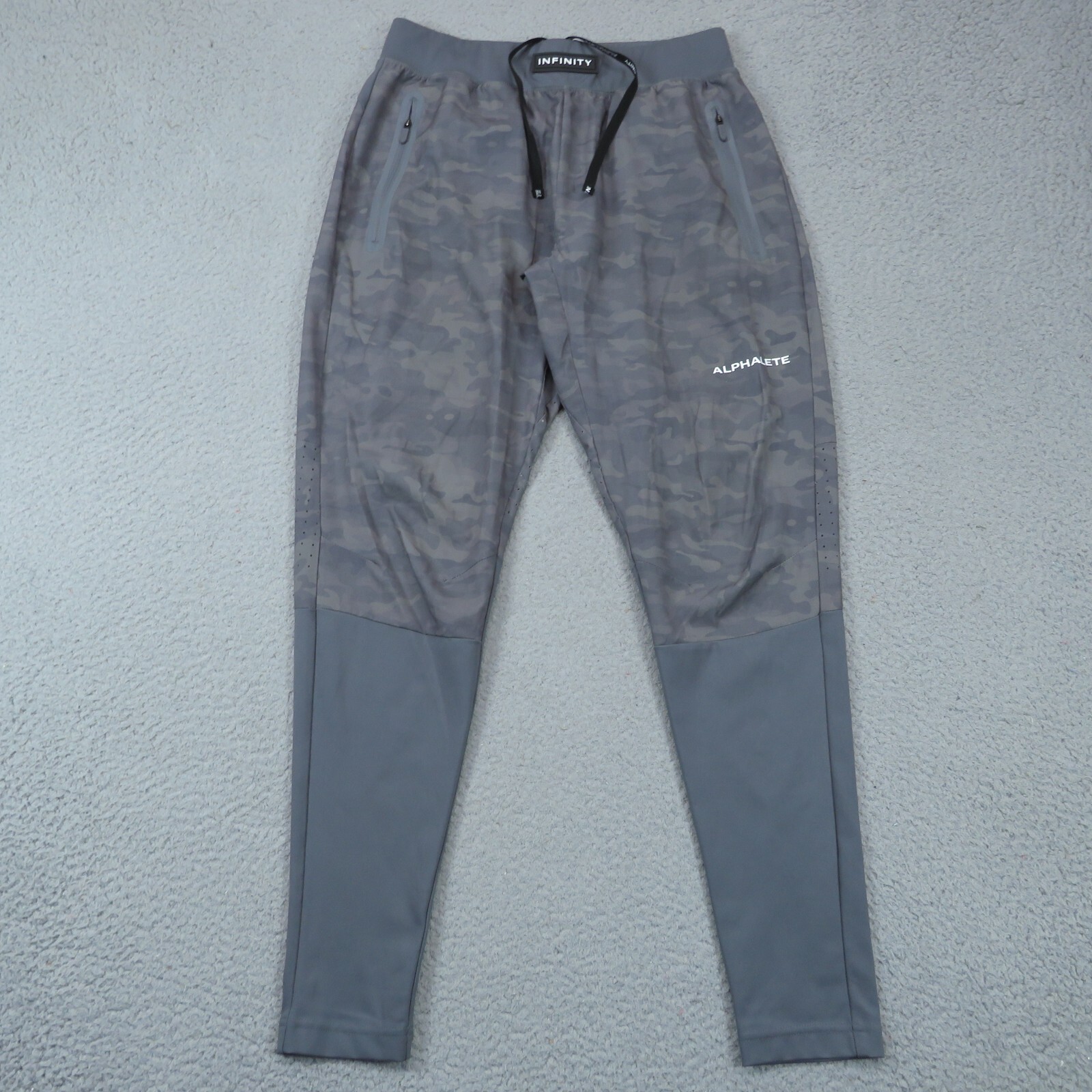 Alphalete Infinity Gray Camo Tech Joggers Mens Medium Gym Pants Terrain-image