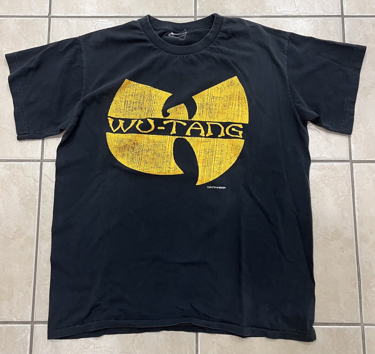 Vintage Wu-Tang Clan Shirt Hip Hop Sz L Pyramid Single Vintage Wu-Tang Clan Shirt Hip Hop Sz L Pyramid Single