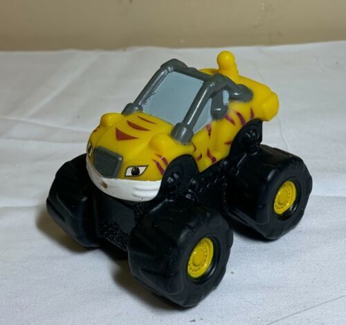 Carrinho do Personagem Listrado da Franquia de Desenhos Blaze And The  Monster Machines, Brinquedo Mattel Usado 84085750