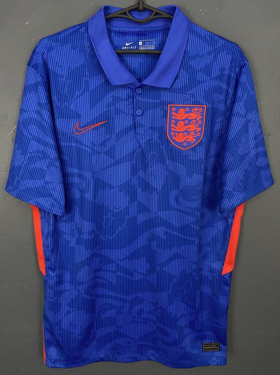 NIKE MEN'S ENGLAND NATIONAL 2020/2021 AWAY SOCCER FOOTBALL SHIRT
