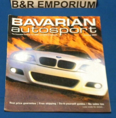 Bavarian Autosport Catalog 2009-2014 - Choose Any Two Issues for $12.98