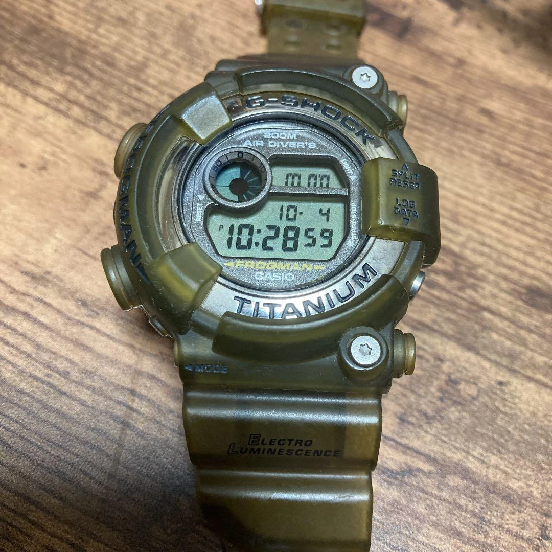 Men Casio G SHOCK FROGMAN 1294 DW 8200 Free Shipping eBay