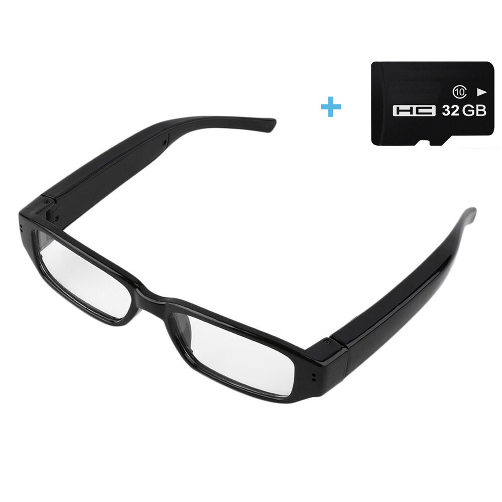 Mini Hidden Glasses Camera HD 1080P Eyewear Video Recorder DVR VR