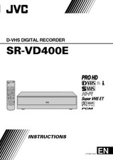 JVC SR-VD400EX DVD and VCR Owners Instruction Manual Reprint