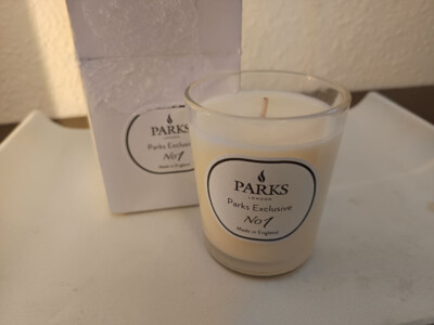 * PARKS LONDON Exclusive No 1 Duftkerze Aromatherapy 8cm 380g Wachs NEU OVP