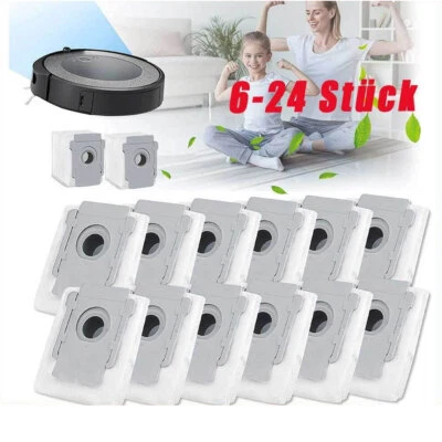 ANEWISE_STORE Staubsaugerbeutel für iRobot Roomba i7 i7+ i3 i3+j7 j7+S9 S9+E5 E6 E7 Clean Base