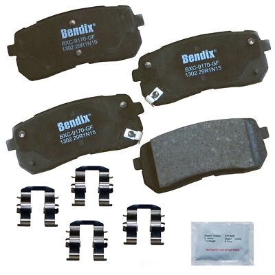 Disc Brake Pad Set-Priority One Ceramic BPR Bendix CFC1302