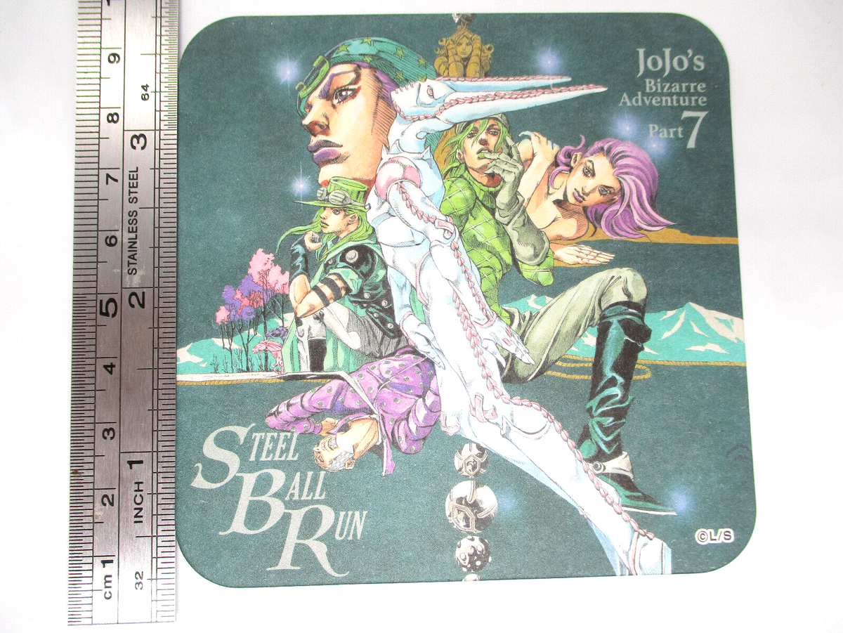 アニーホール　リプロポスター STEEL BALL RUN Art Coaster Jojo'S Bizarre Adventure Hirohiko