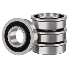 4 Pcs Flanged Ball Bearing Id 3/4