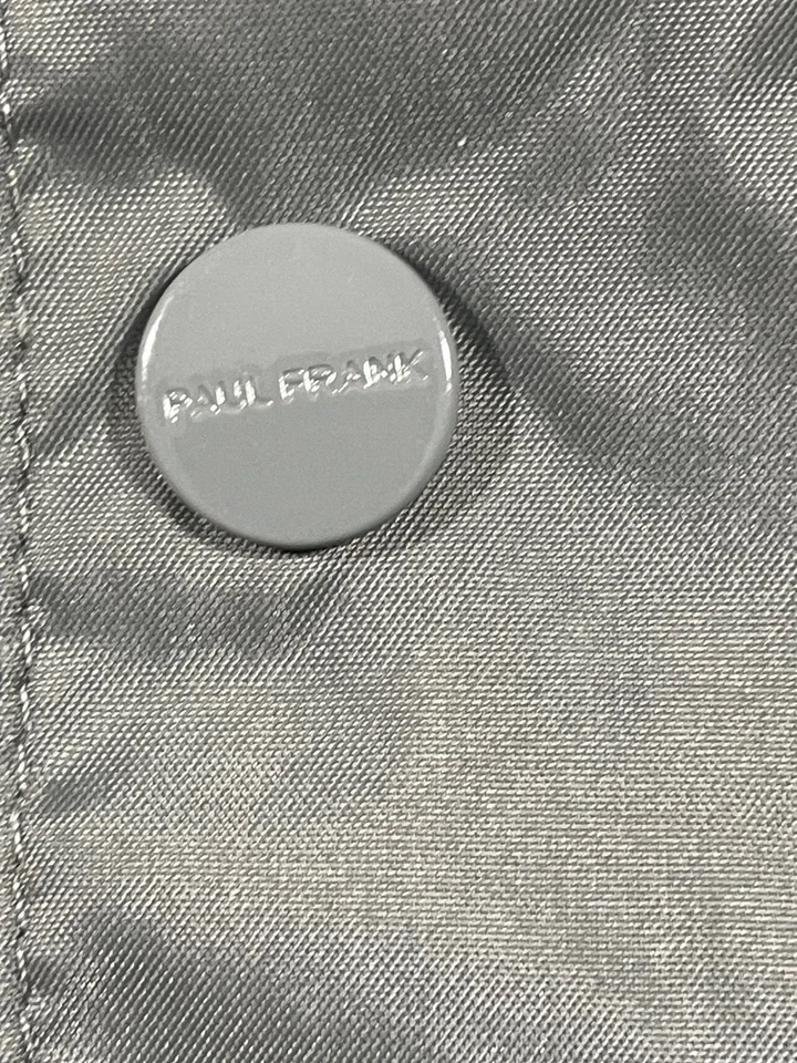 Paul Frank ветровка куртка темно серый стиль # S6J000MR новый из старых запасов 2009 - Изображение 3 из 4