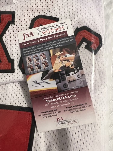 Toni Kukoc Signed Autographed Jersey JSA Authenticated White/Red HOF - Picture 4 of 4
