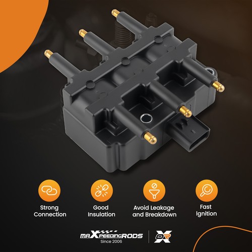1X Ignition Coil + 6X Spark Plug For Chrysler Dodge Grand Caravan V6 3.3L 01-10 - Picture 4 of 12